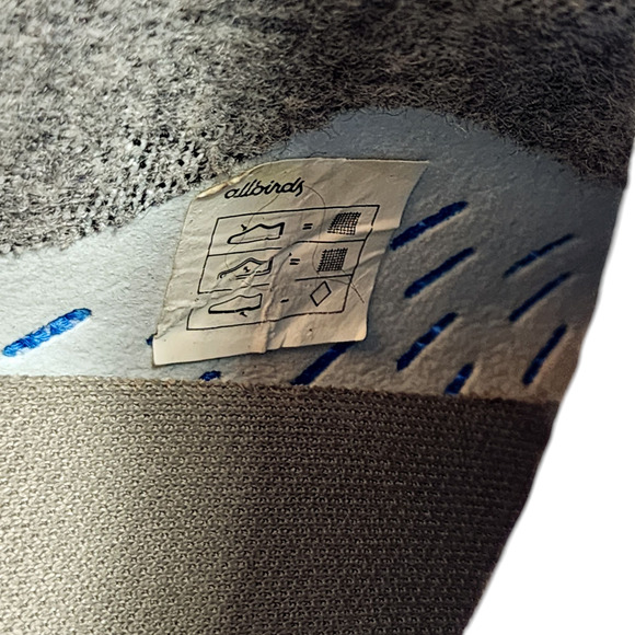 Allbirds Women 10.5 Tree Dasher Running Shoe Light Blue White Lace Up Washable - Picture 12 of 12